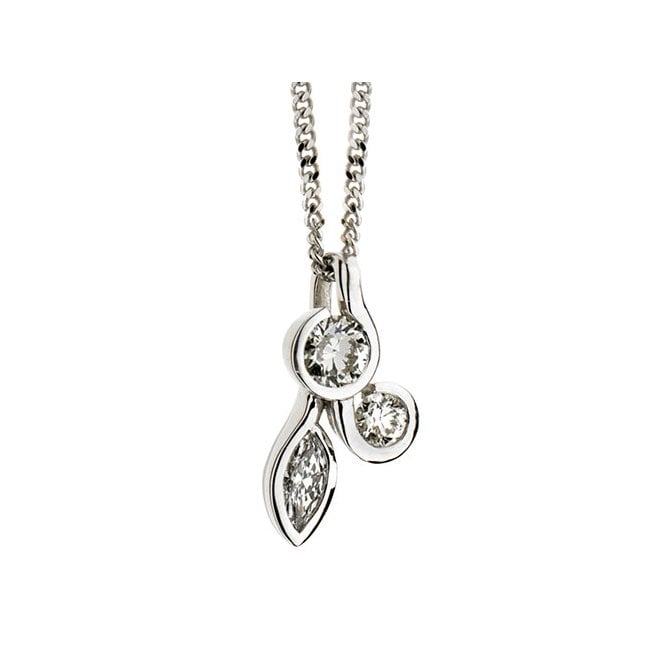 18ct diamond necklace