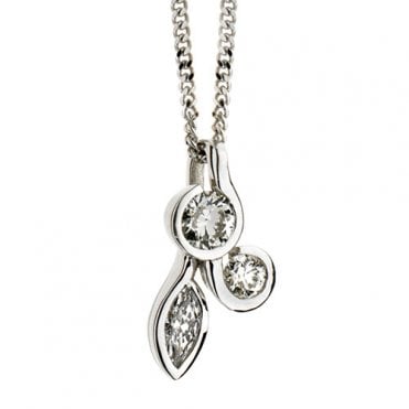 18ct diamond necklace