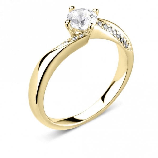 18ct Gold 0.50ct Diamond Engagement Ring