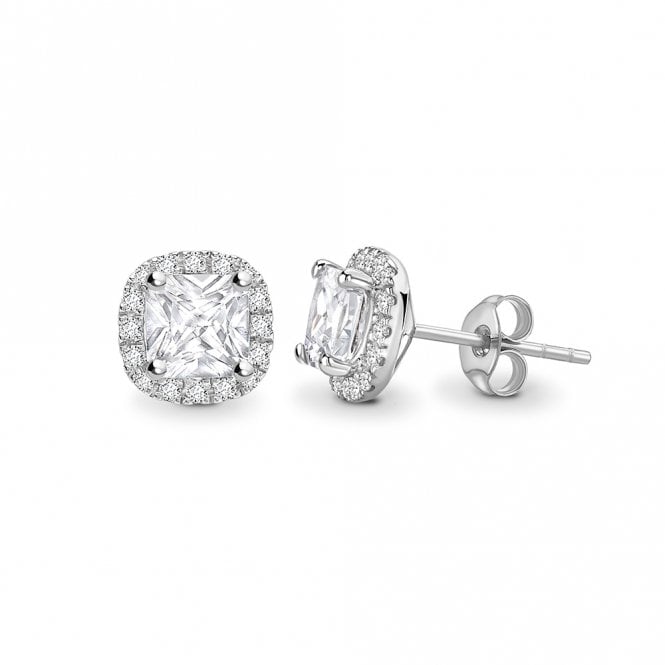 18ct Gold Laboratory Created Diamond Stud Earrings