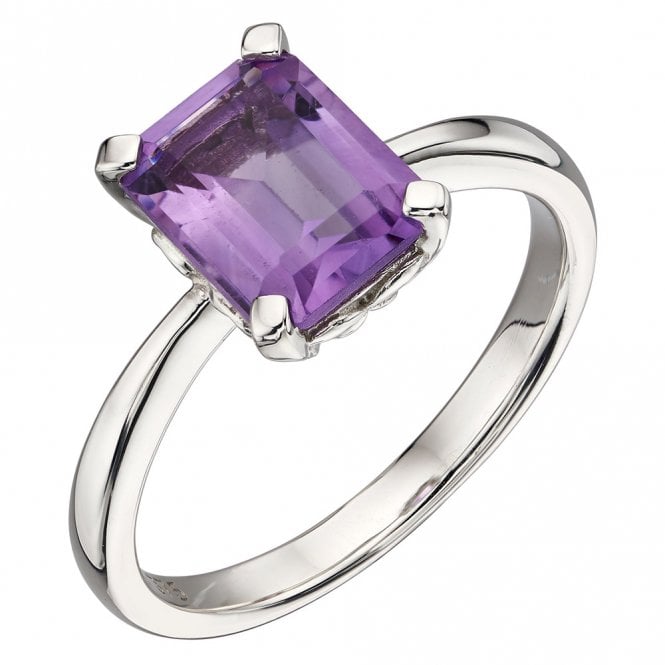9ct amethyst ring