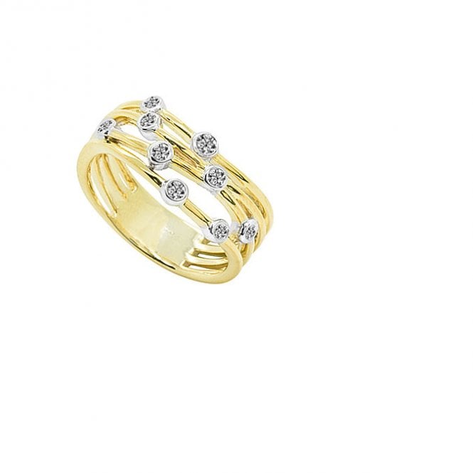 9ct diamond dress ring