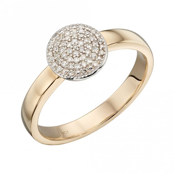9ct Gold and Diamond Ring