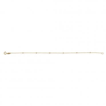 9ct Gold Ball Bracelet
