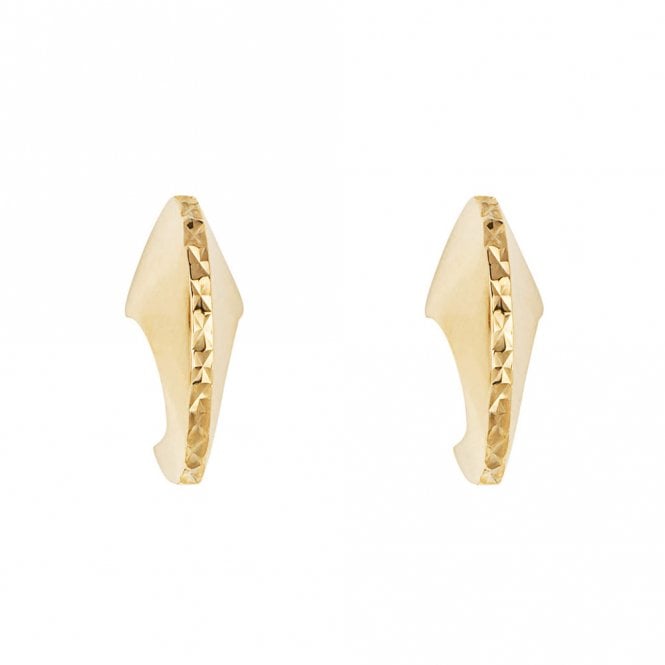 9ct Gold Hook Earrings