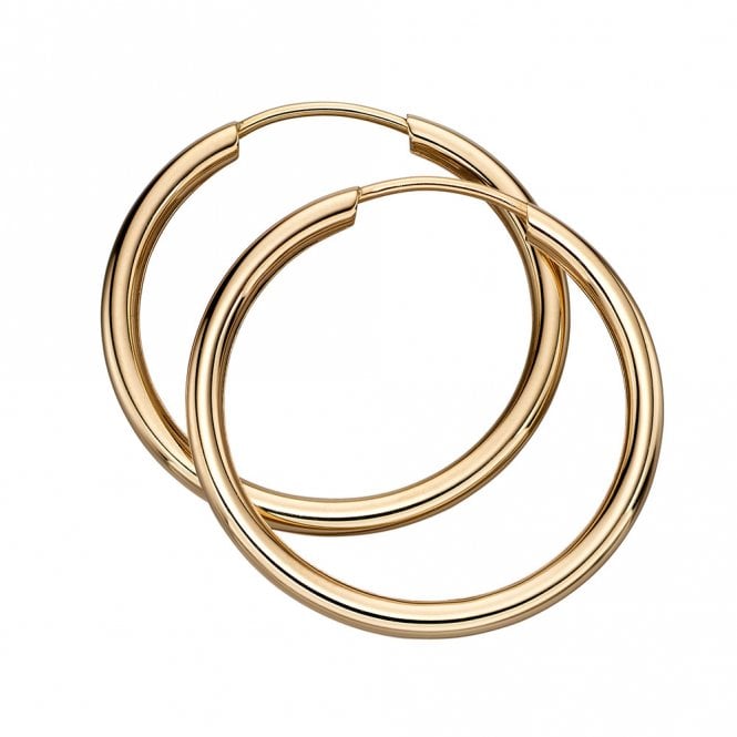 9ct Gold Hoop Earrings