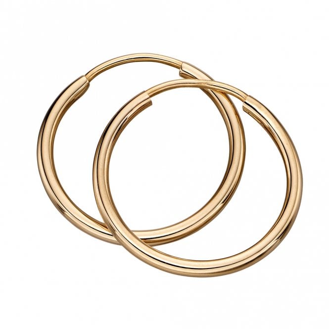 9ct Gold Hoop Earrings