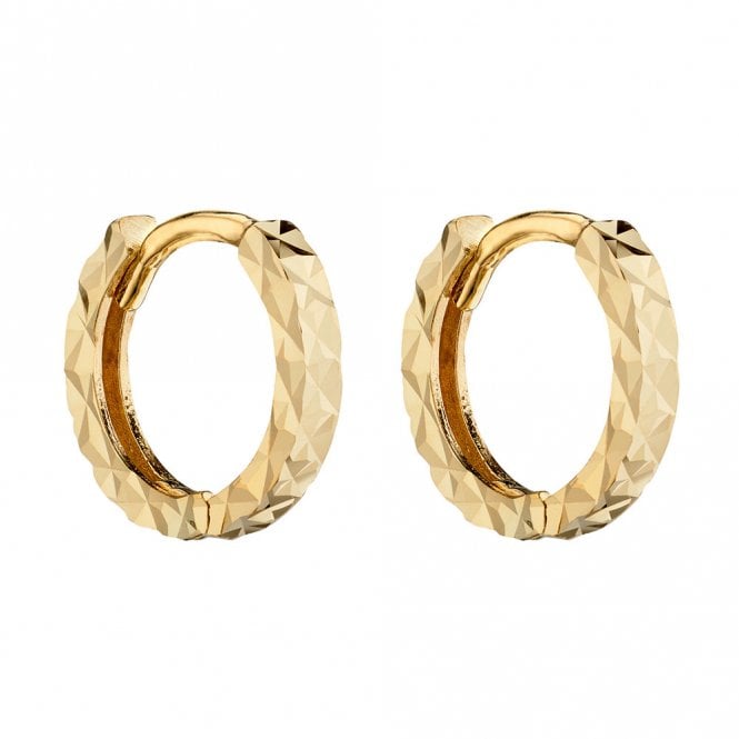 9ct Gold Hoop Earrings