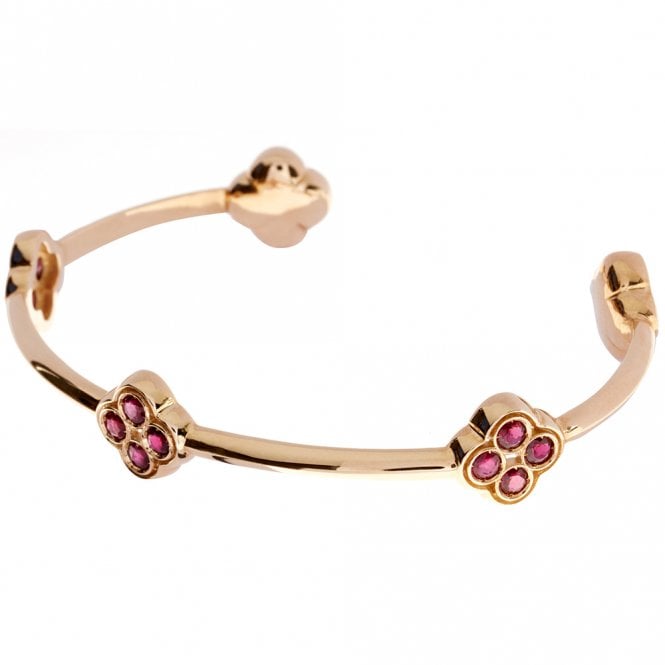 9ct ruby bangle