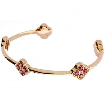 9ct ruby bangle
