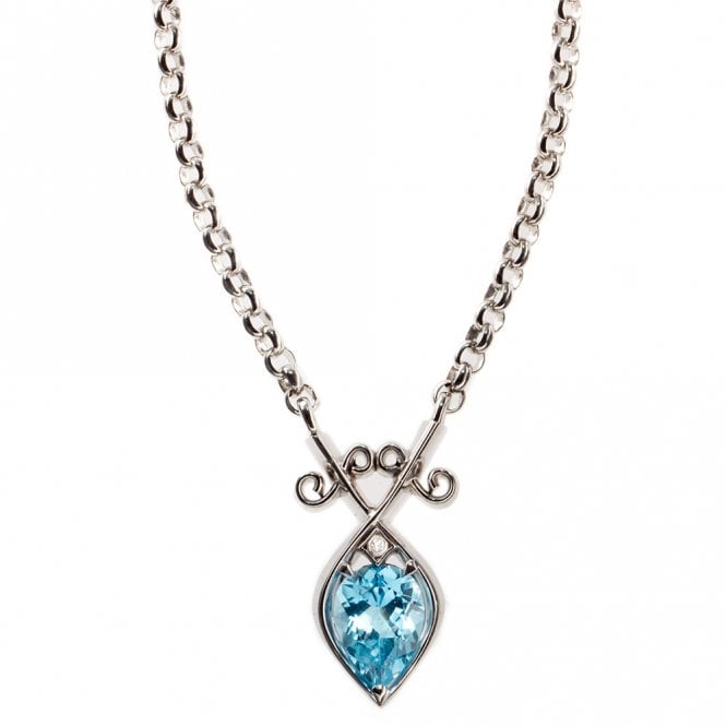 9ct Sword and Stone necklace