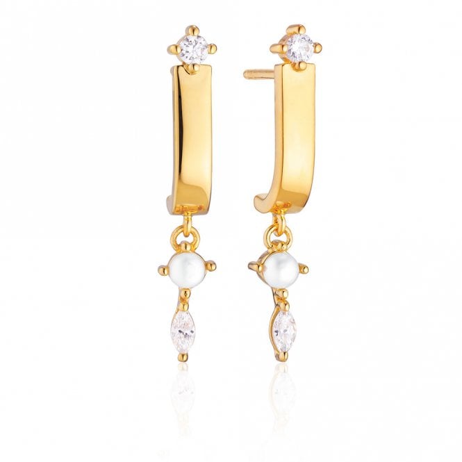 Adria Tre Pendolo Earrings by Sif Jakobs
