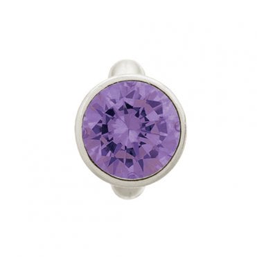 Amethyst dome charm by Endless