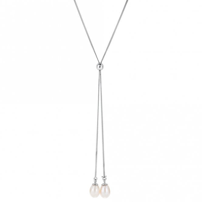 Angelina lariat necklace by Claudia Bradby