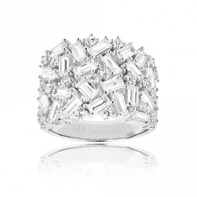 Antella Grande silver ring by Sif Jakobs