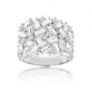 Antella Grande silver ring by Sif Jakobs