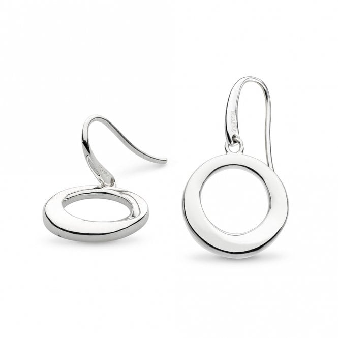 Bevel cirque drop earrings by Kit Heath