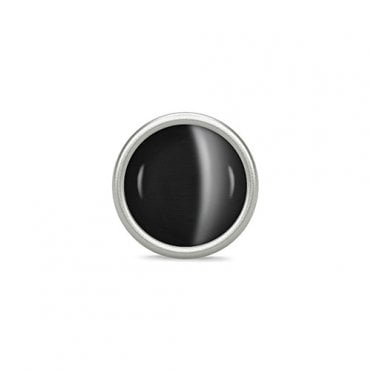 Big black love dome silver charm by Endless