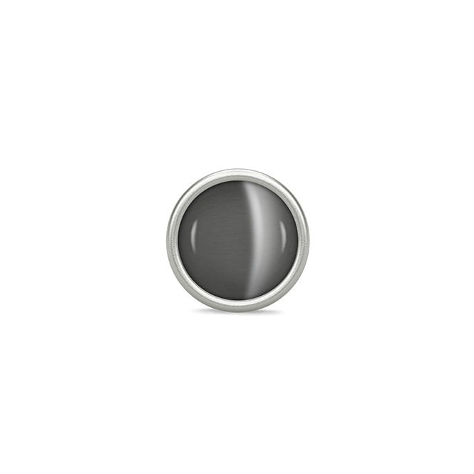 Big grey love dome silver charm by Endless