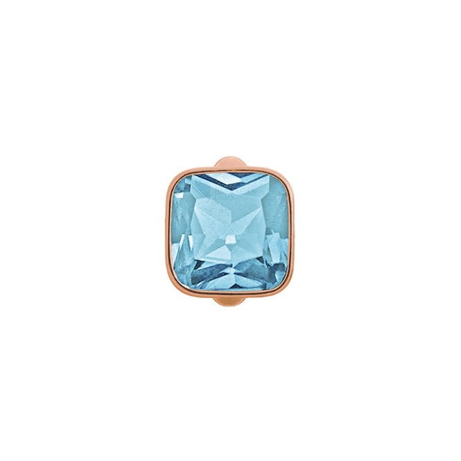 Big sky blue cube charm by Endless
