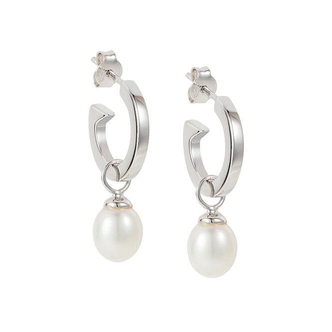 Biography Hoop Earrings by Claudia Bradby