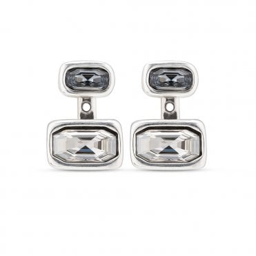 Boa Crystal Earrings by Uno de 50