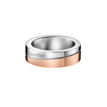 Calvin Klein bi colour ring