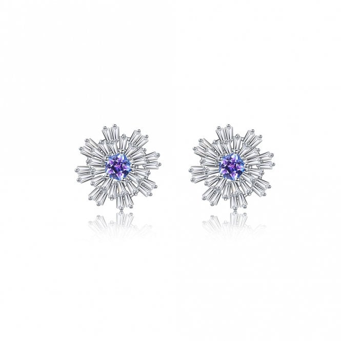 Carpe Diem Flower Burst earrings by Fei Liu