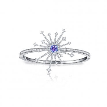 Carpe Diem Sparkler bangle by Fei Liu