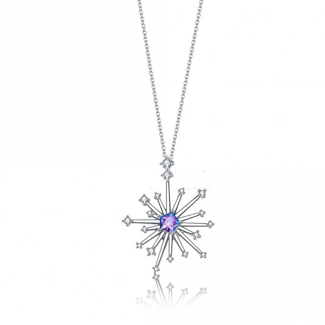 Carpe Diem Sparkler pendant and chain by Fei Liu