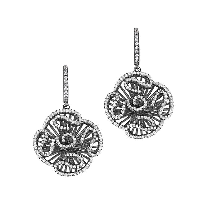 Cascade earrings by Fei Liu