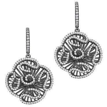 Cascade earrings by Fei Liu
