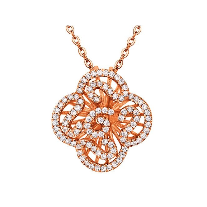 Cascade necklace by Fei Liu