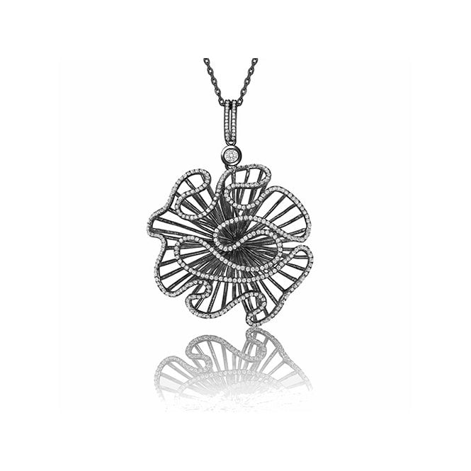 Cascade pendant by Fei Liu