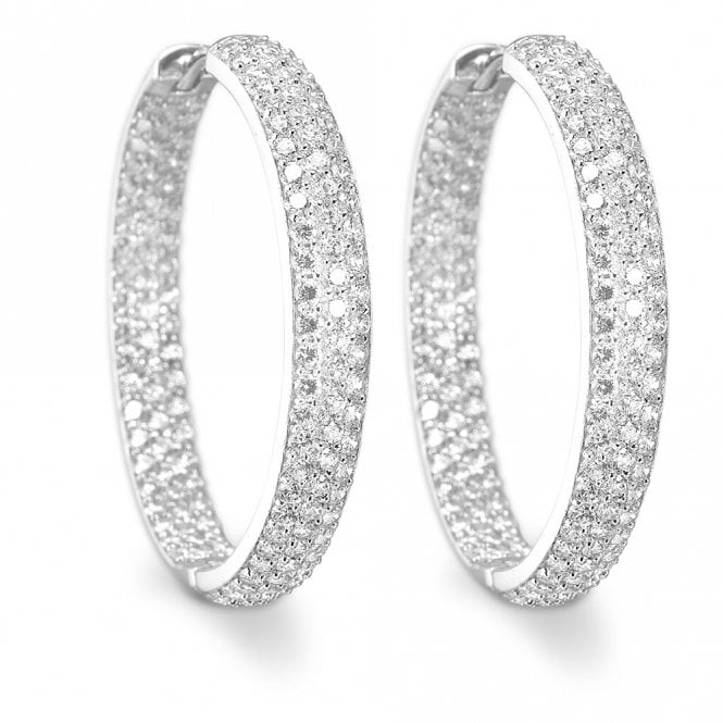 Catania silver earrings by Sif Jakobs