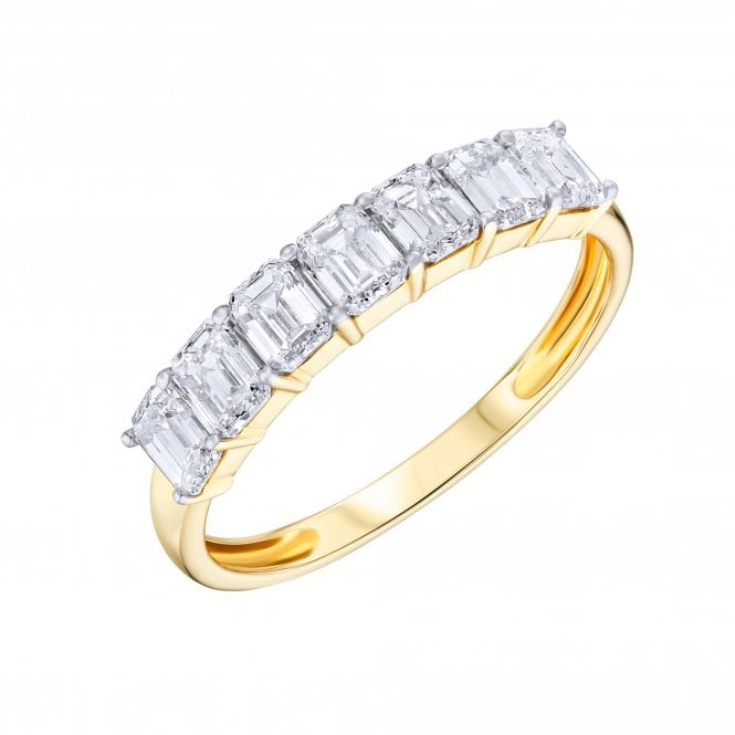Celestia Mirage Half-Eternity ring by Fei Liu