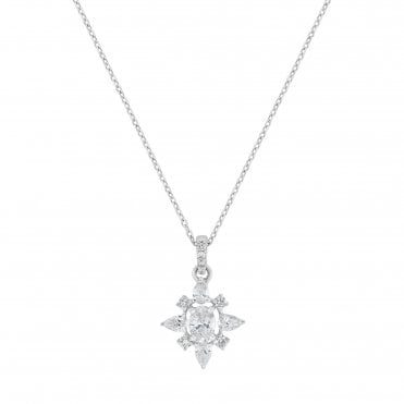Celestia Starburst pendant and chain by Fei Liu