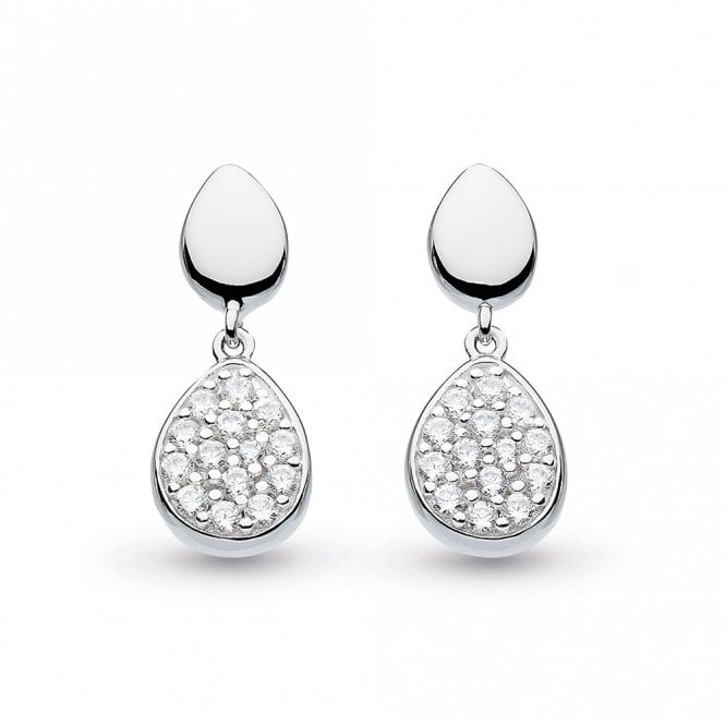 Coast pebble glisten drop earrings by Kit Heath