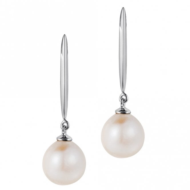 Coco epee pearl drop earrings by Claudia Bradby