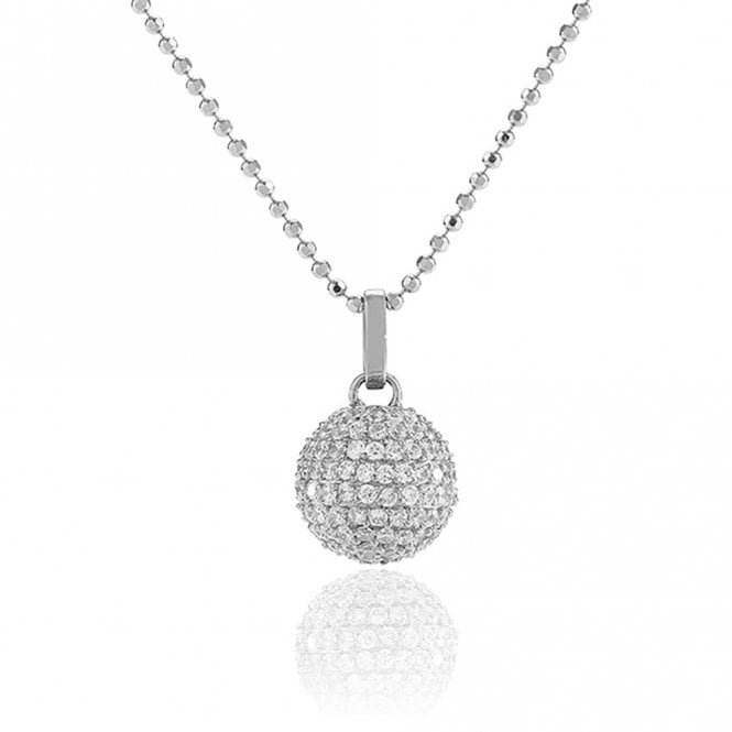 Comacchio silver pendant and chain by Sif Jakobs