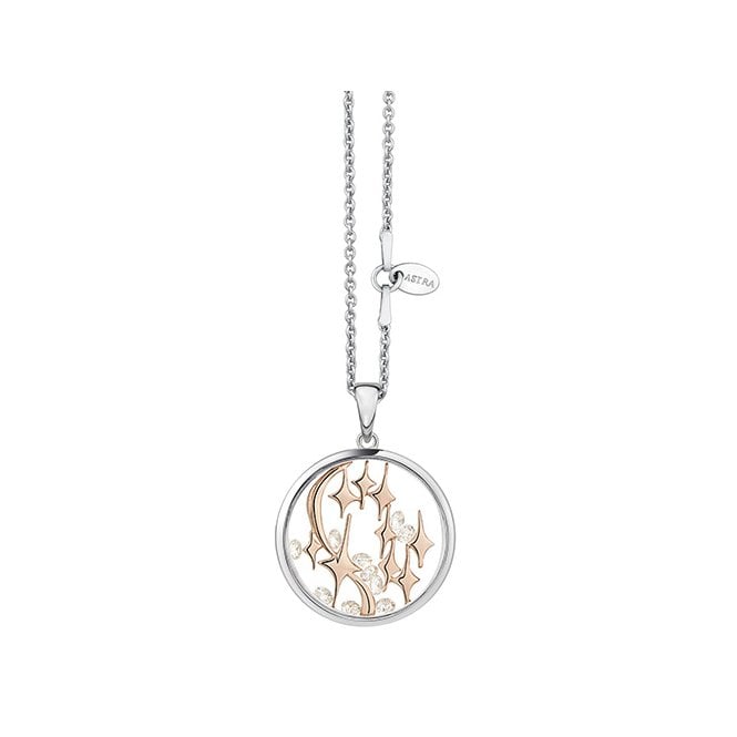 Constellation rose necklace by Astra