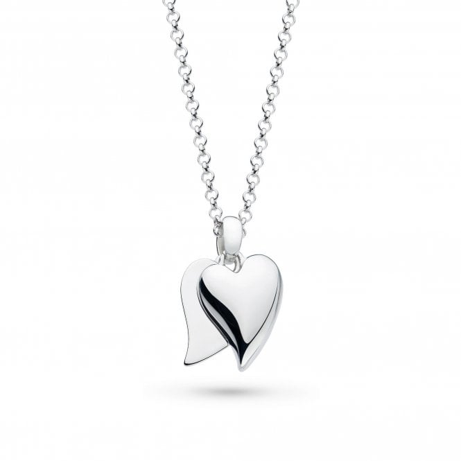 Desire Love Duet Heart Necklace by Kit Heath