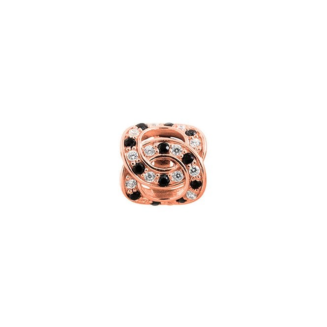 Double love rose gold JLo charm by Endless