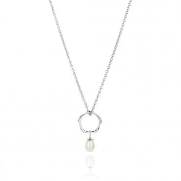 Dreamcatcher Pendant and Chain by Claudia Bradby