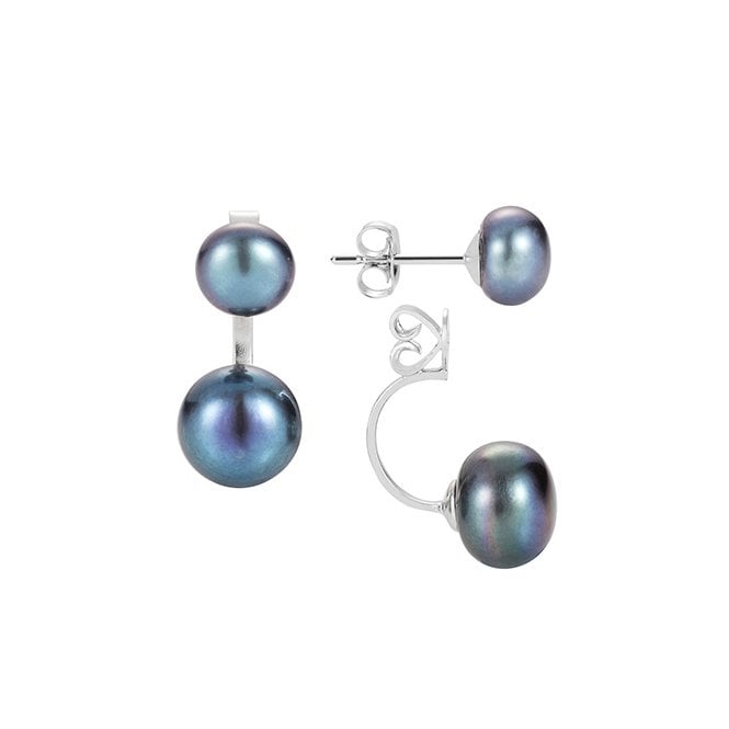Duo Peacock Earrings by Claudia Bradby