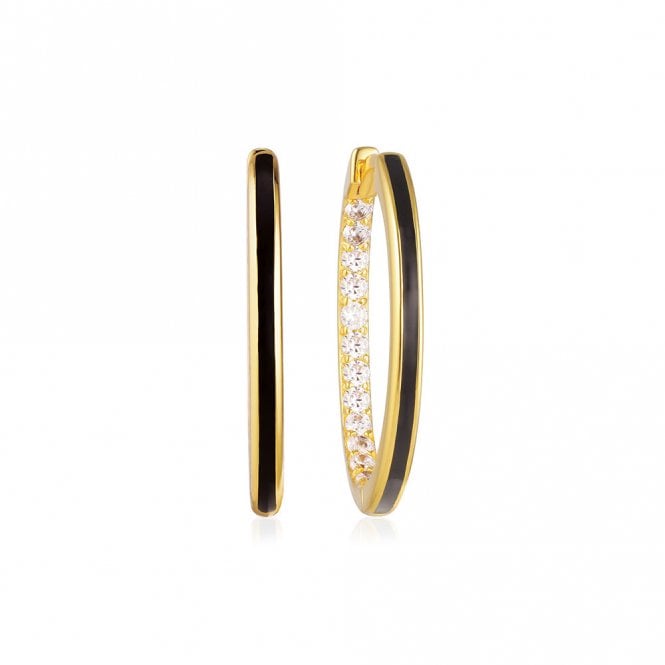 Ellera Nero Earrings by Sif Jakobs