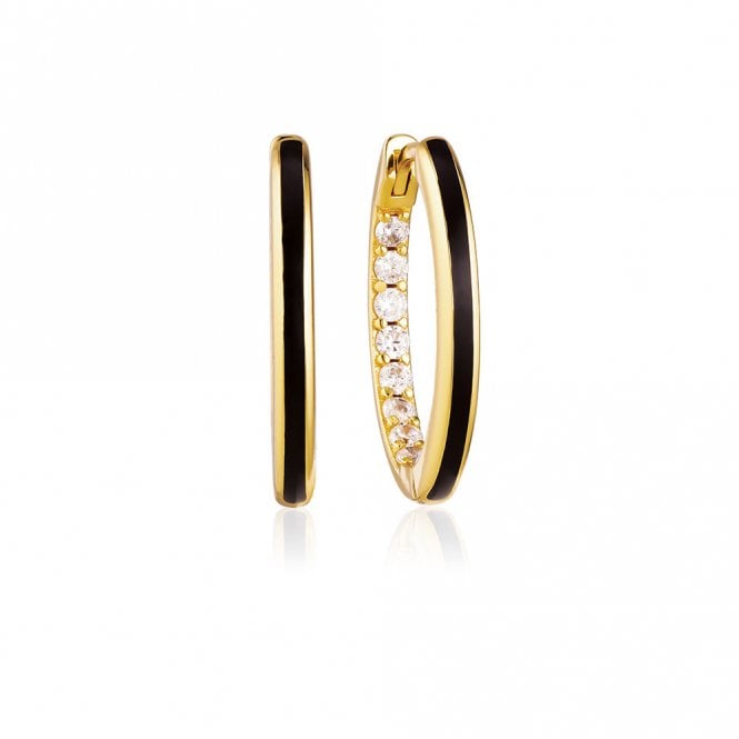 Ellera Nero Grande Earrings by Sif Jakobs