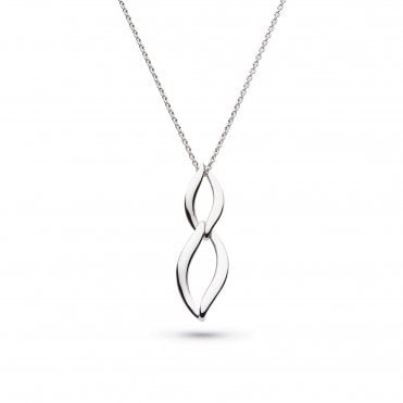 Entwine Twine Link Duo Petite Necklace by Kit Heath
