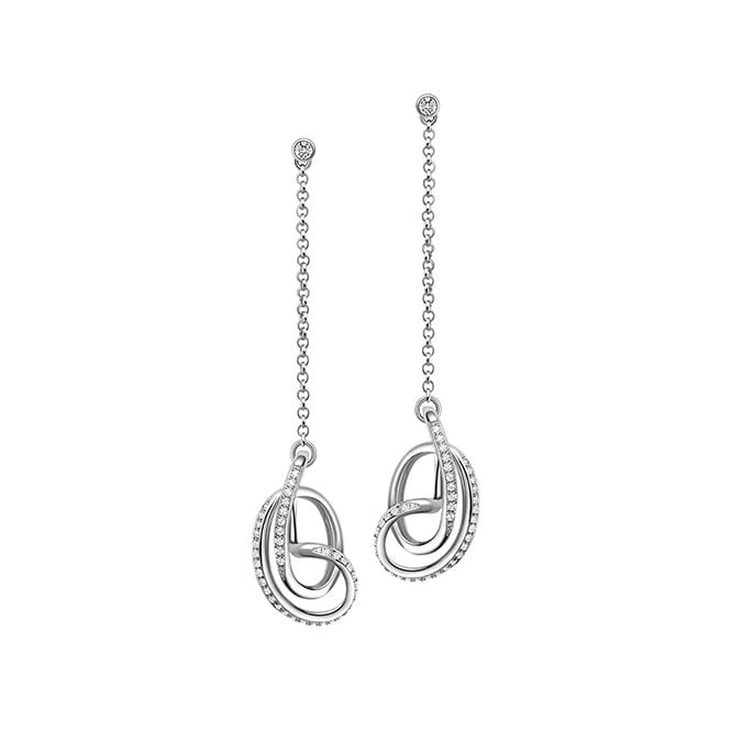 Fei Liu serenity drop earrings