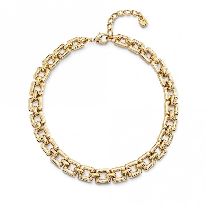 Femme Fatale Gold Plated Necklace by Uno de 50